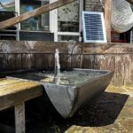 Pondteam solcellepumpe 250XB med batteri og fjernbetjening.