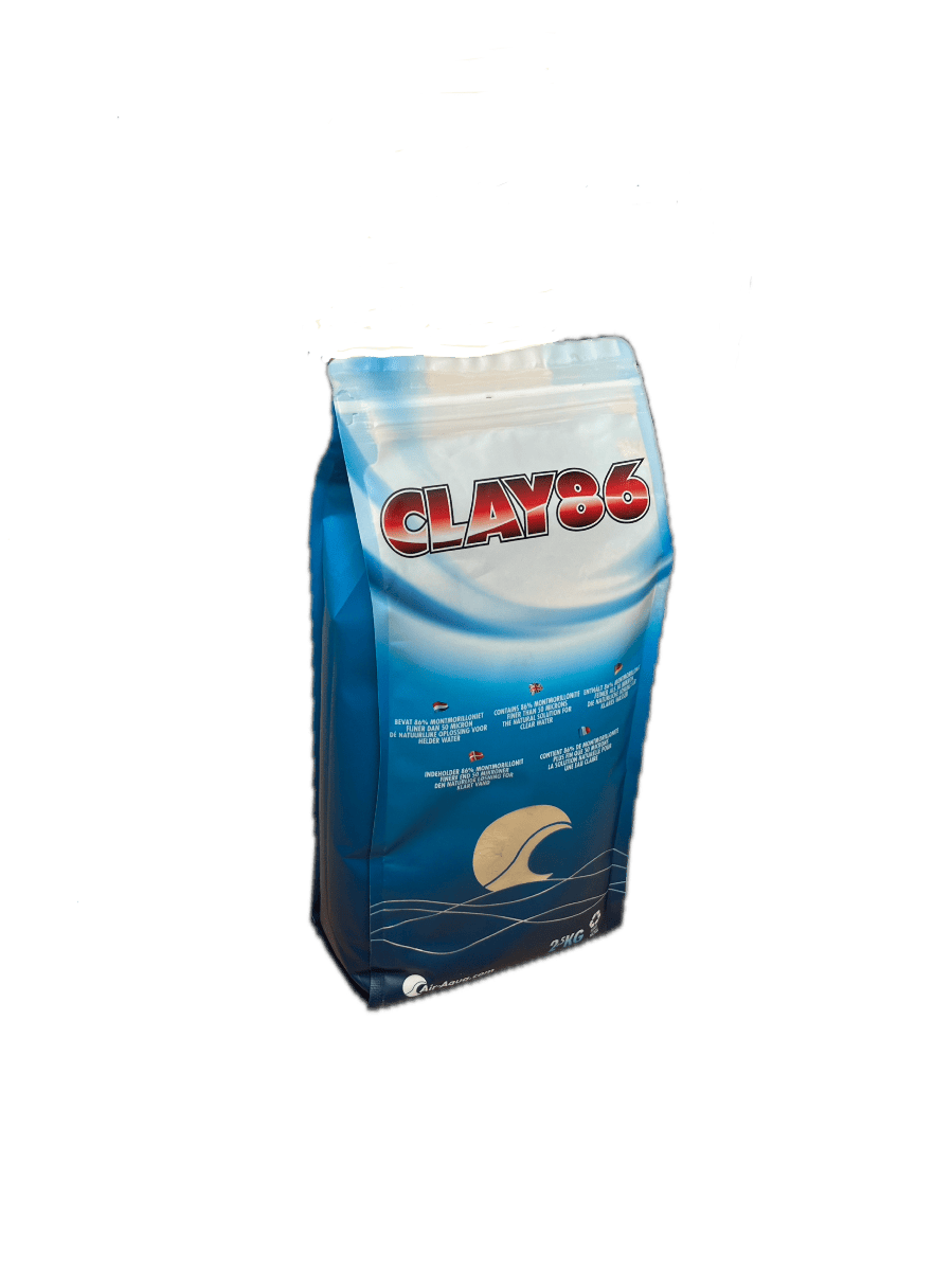 Clay 86 -1 Clay 86 til klaring af vand i havedam, bassin mm.