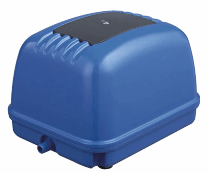 AquaForte SA-15 luftpumpe. Kommer med luftfordeler til 4 slanger 6 mm.